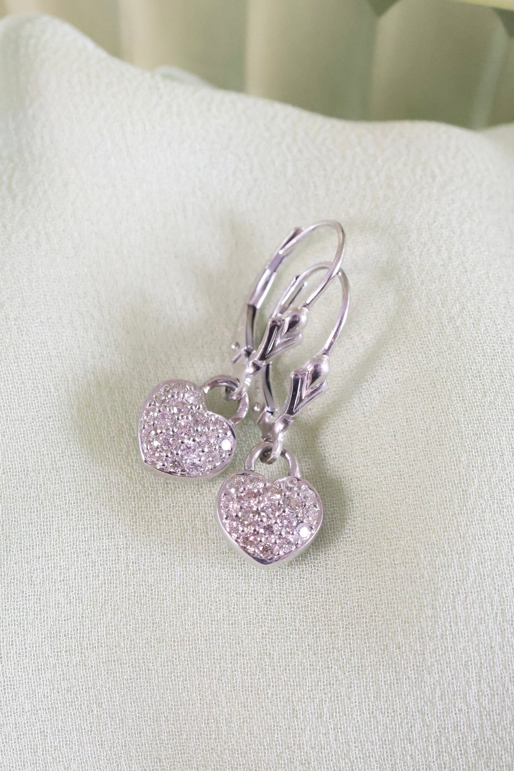 Heart Cluster .25ct. t.w. Diamond Earrings