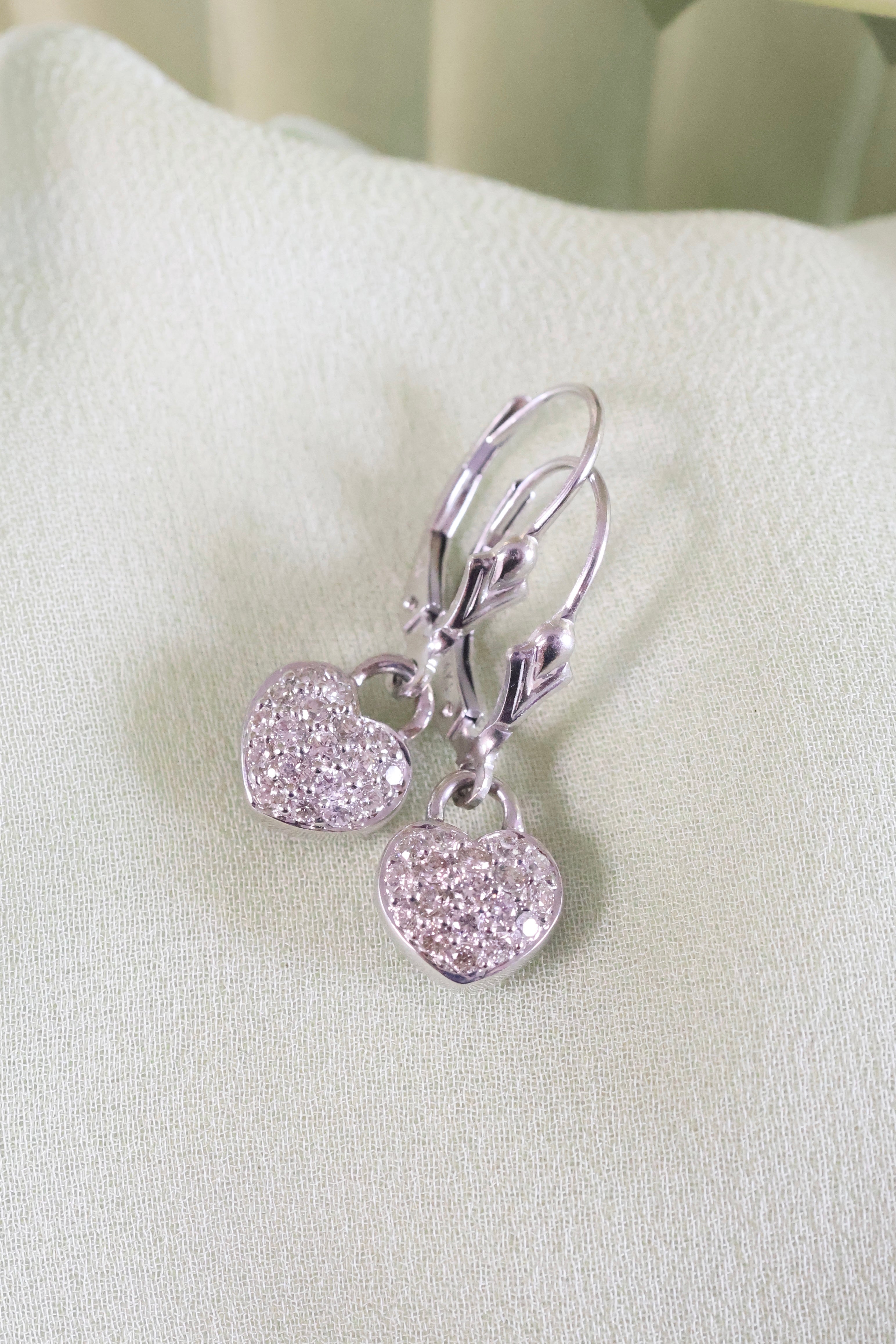 Heart Cluster .25ct. t.w. Diamond Earrings