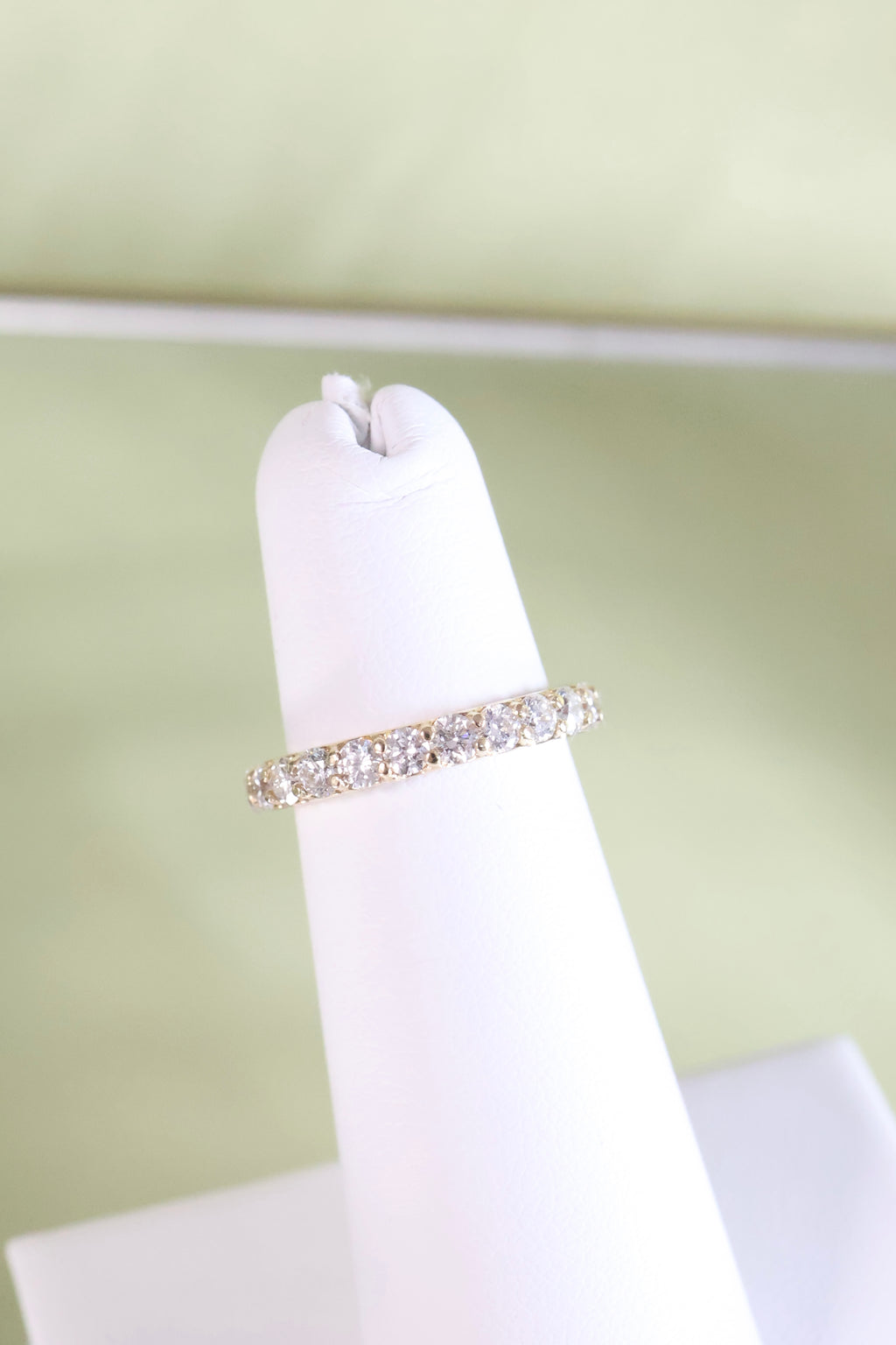Yellow Gold 1.40ct t.w. Diamond Ring Size 4.25