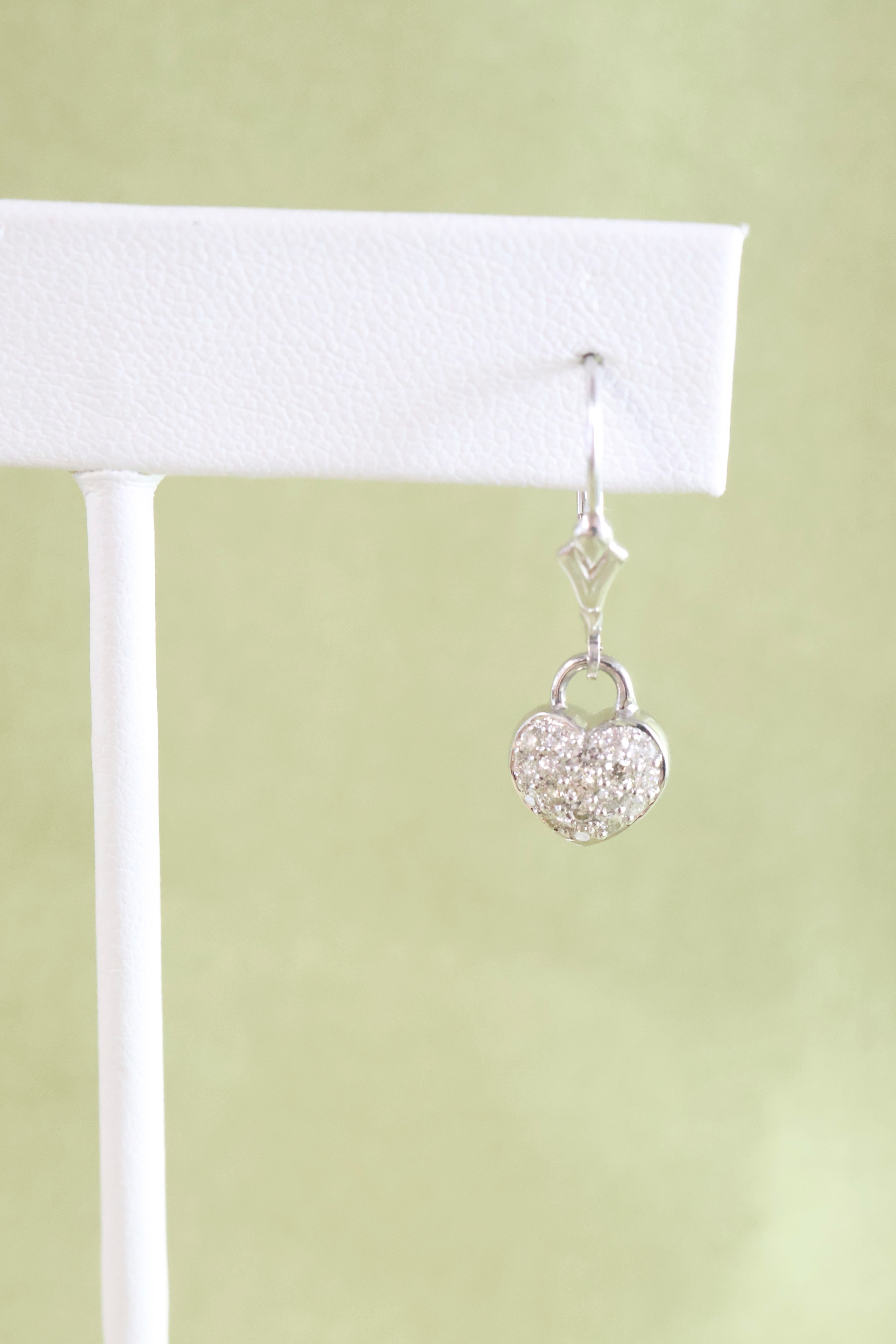 Heart Cluster .25ct. t.w. Diamond Earrings