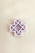 14K White Gold Natural Chocolate & White Diamonds 2ct. t.w. Pendant