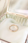 14k Rose Solid Gold 2mm Width Band Ring
