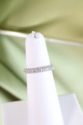 White Gold 1ct t.w. Pave Diamond Ring Size 4.75