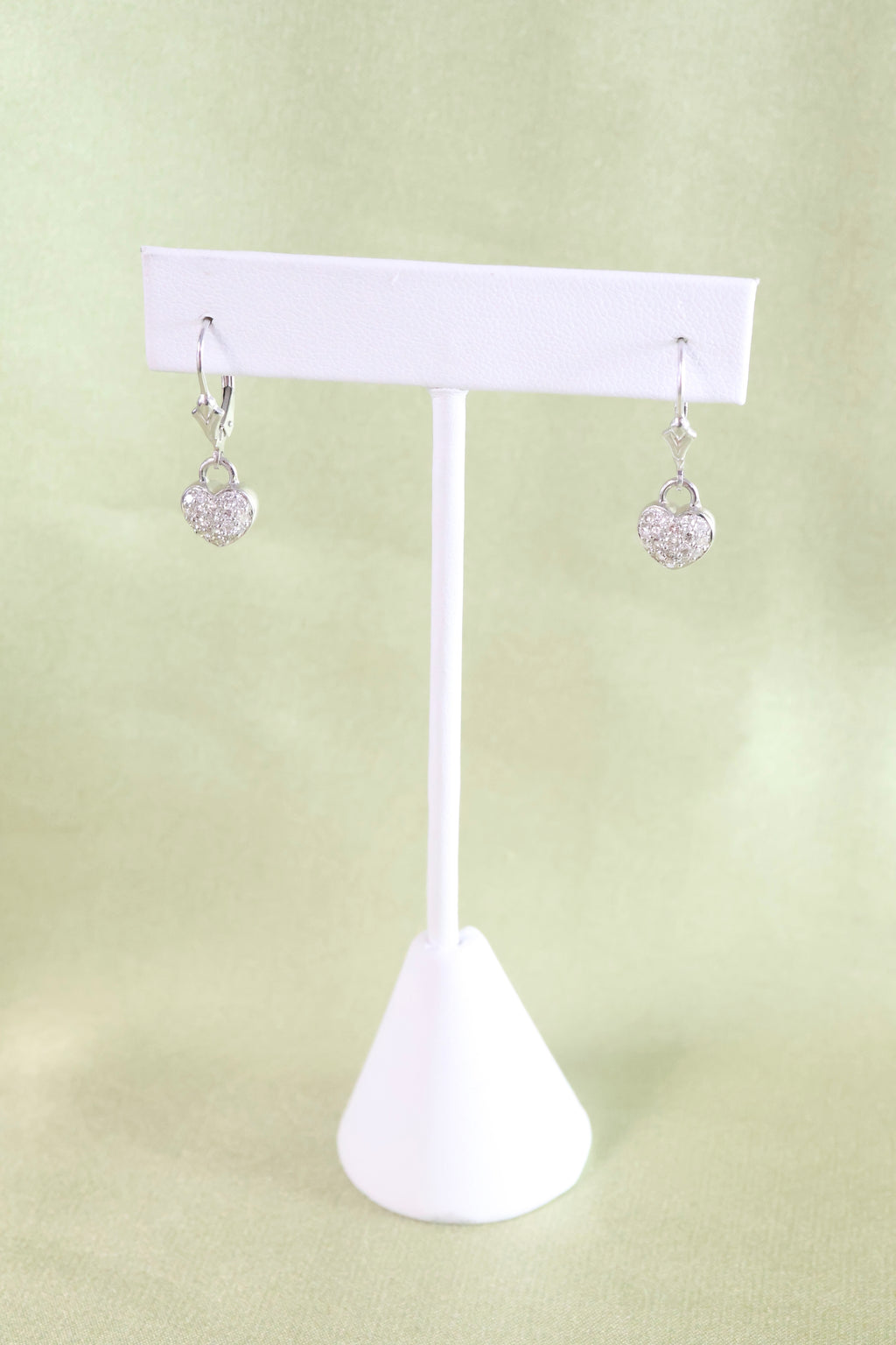 Heart Cluster .25ct. t.w. Diamond Earrings