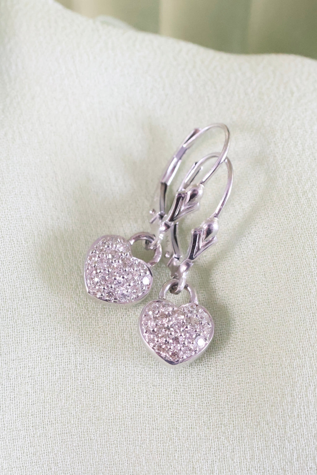 Heart Cluster .25ct. t.w. Diamond Earrings