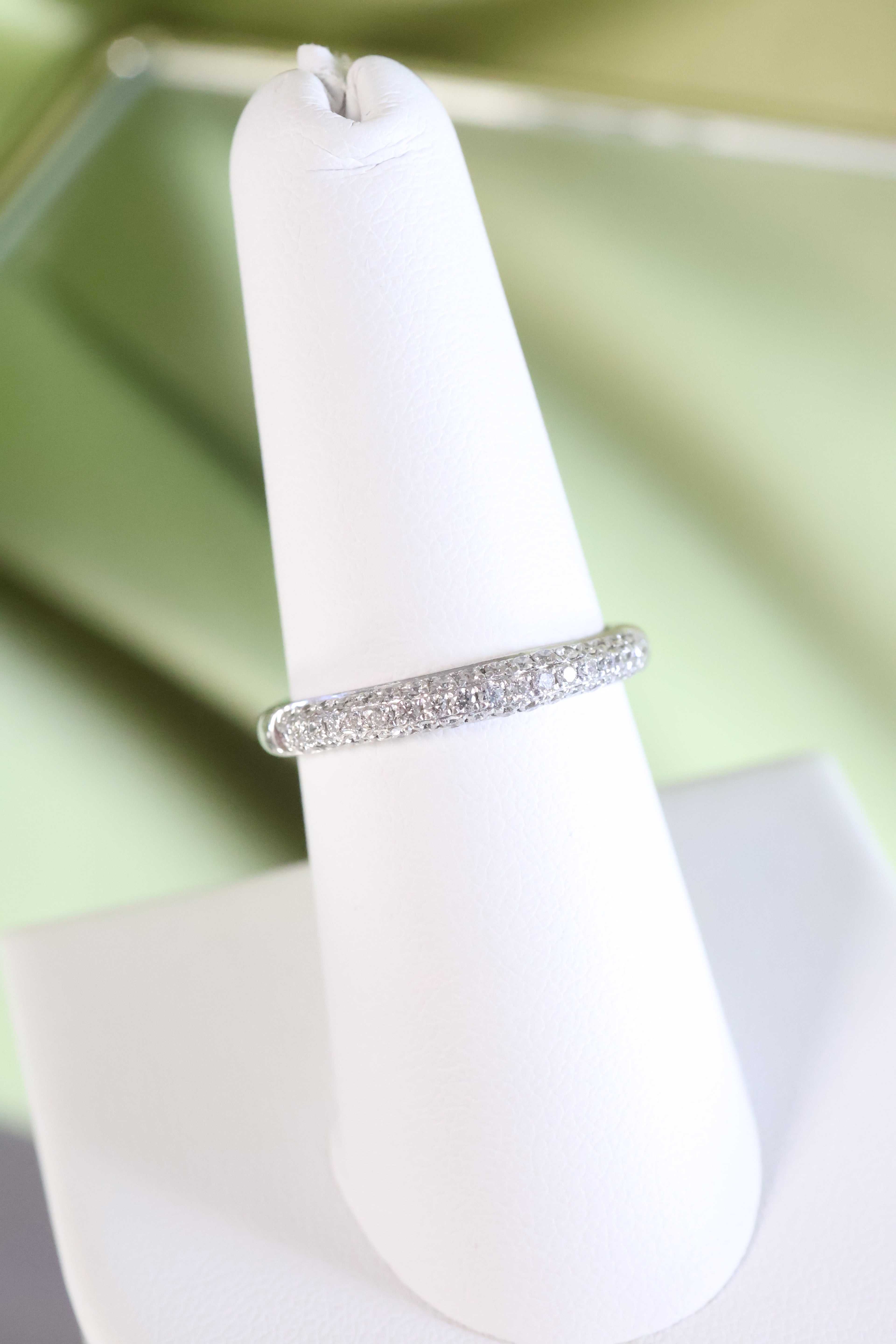14K White Gold 1/2ct Diamond Ring