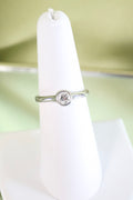 14K White Gold .30ct Diamond Solitaire Ring