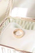 14k Yellow Solid Gold 7mm Width Band Ring